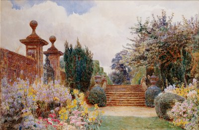 De Terras Trappen, Penshurst, 1903 door George Samuel Elgood